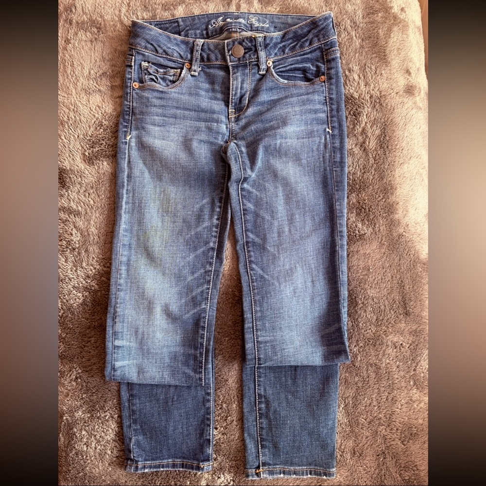 American Eagle Super Stretch Size 0 Excellent Condition Jeans